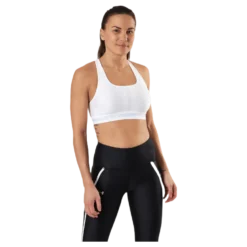 Crossback Mid Bra White