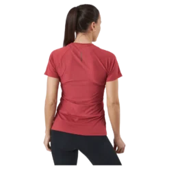 Cross Rebel Ss Tee W Earth Red
