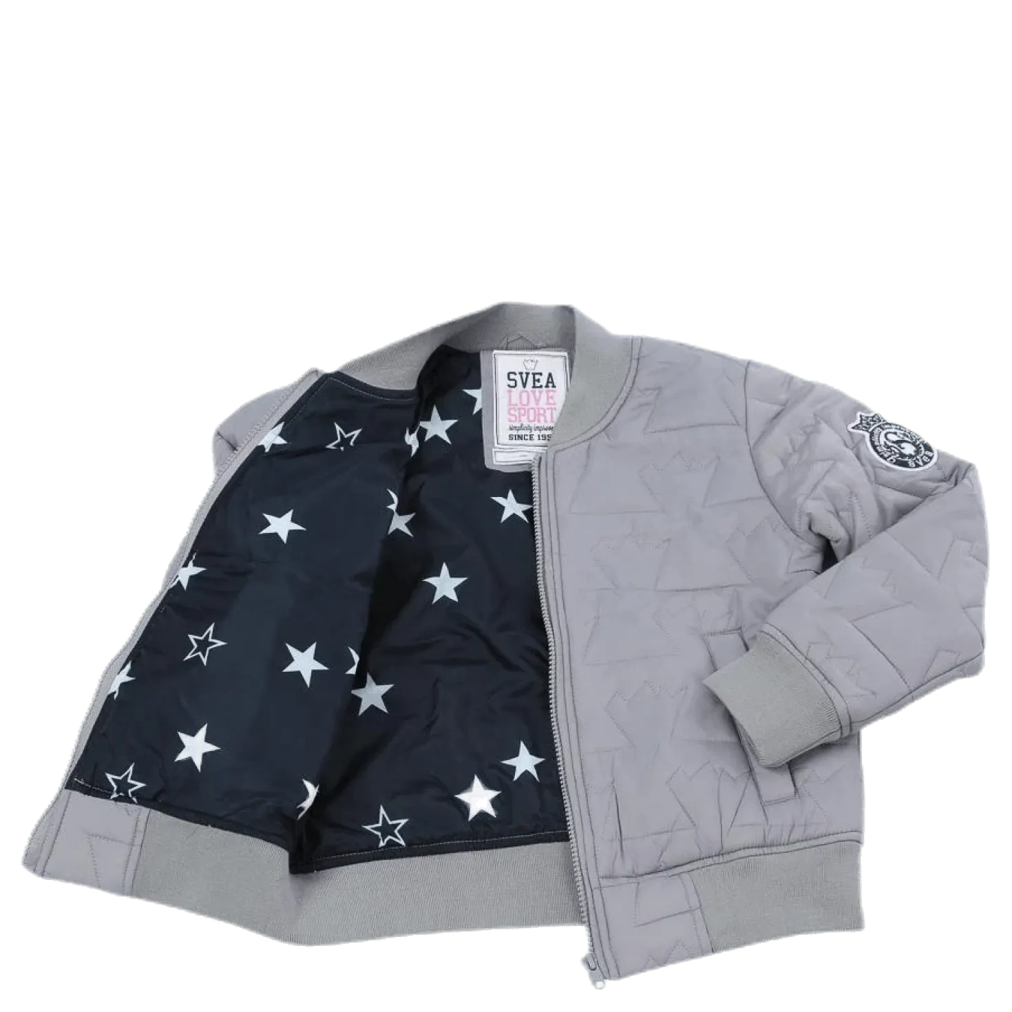 Crown Star Jacket Grey