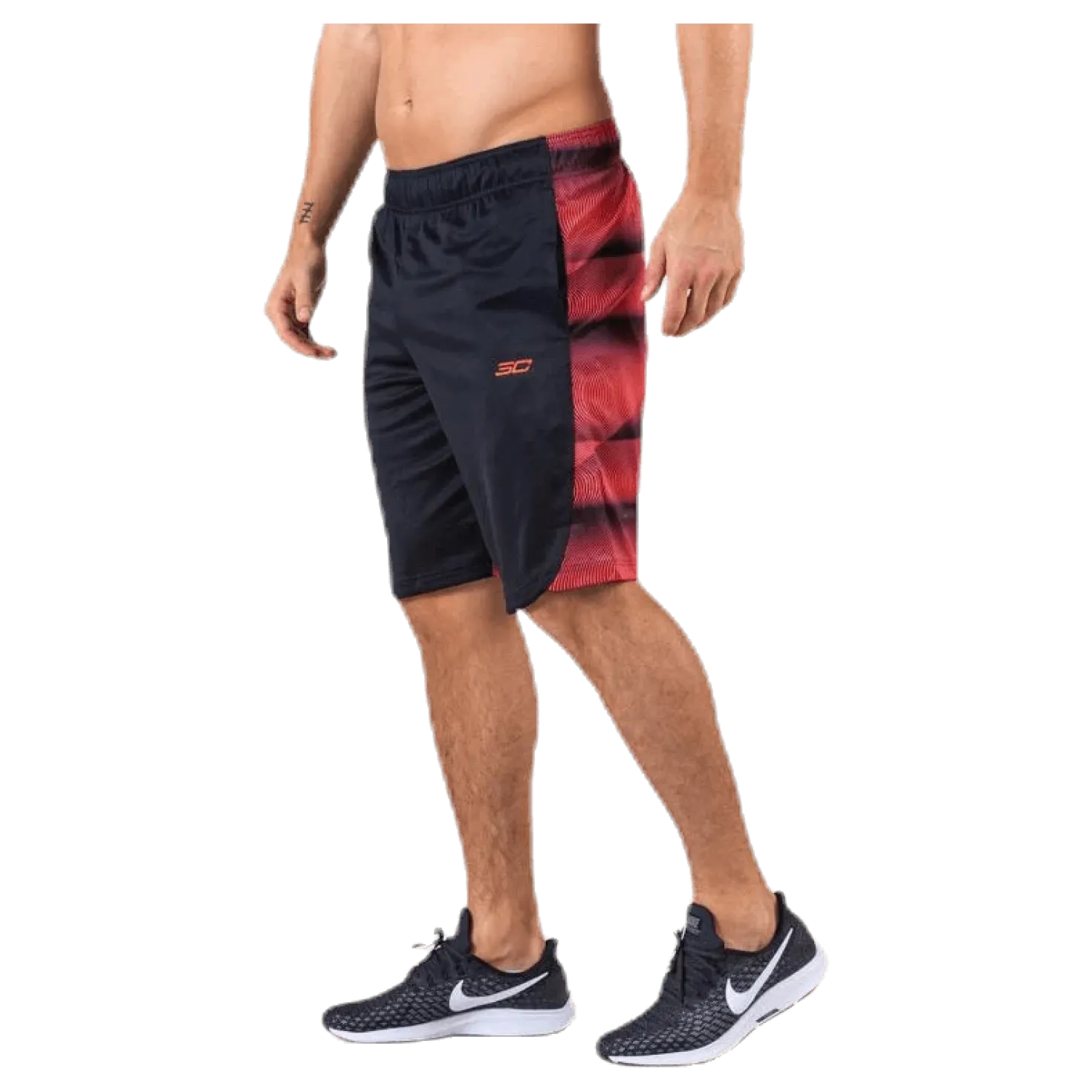 Curry 10in Elevated Short Black