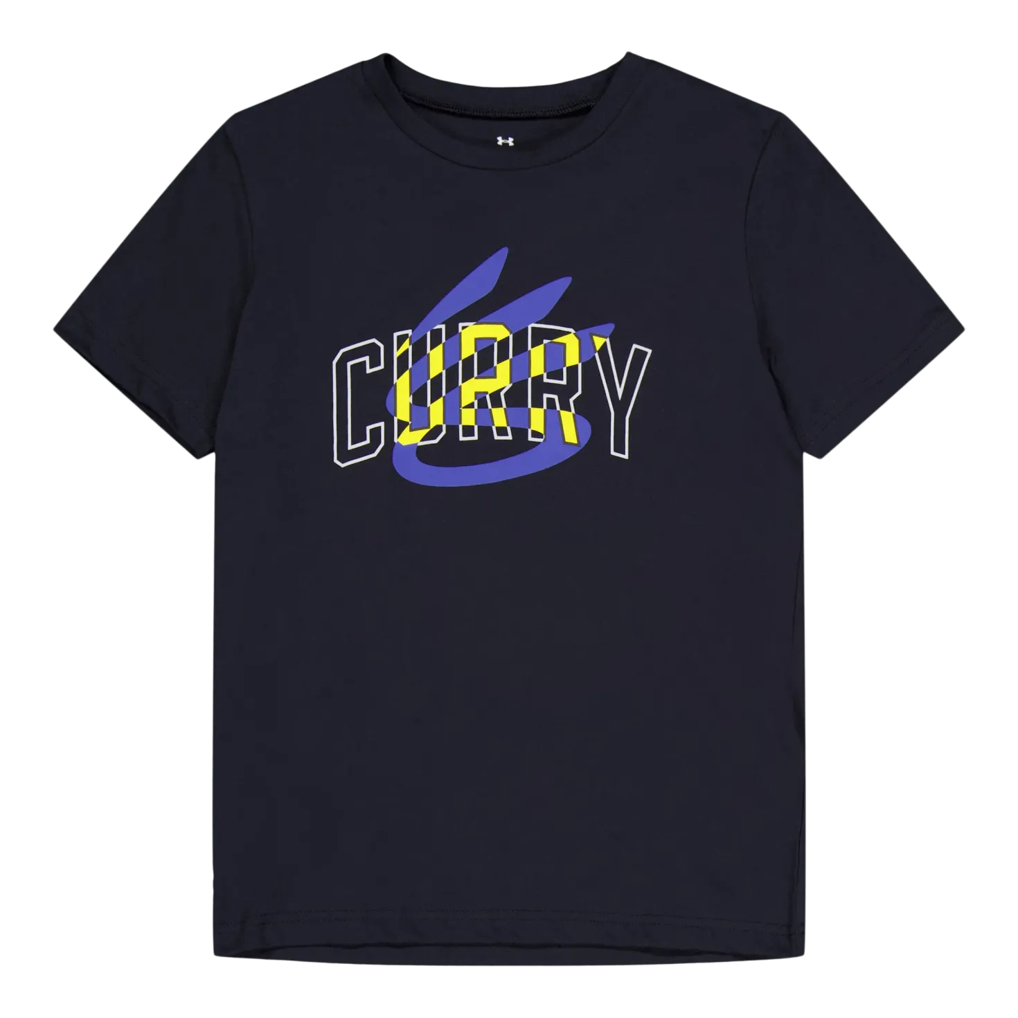 Curry Logo Tee Black