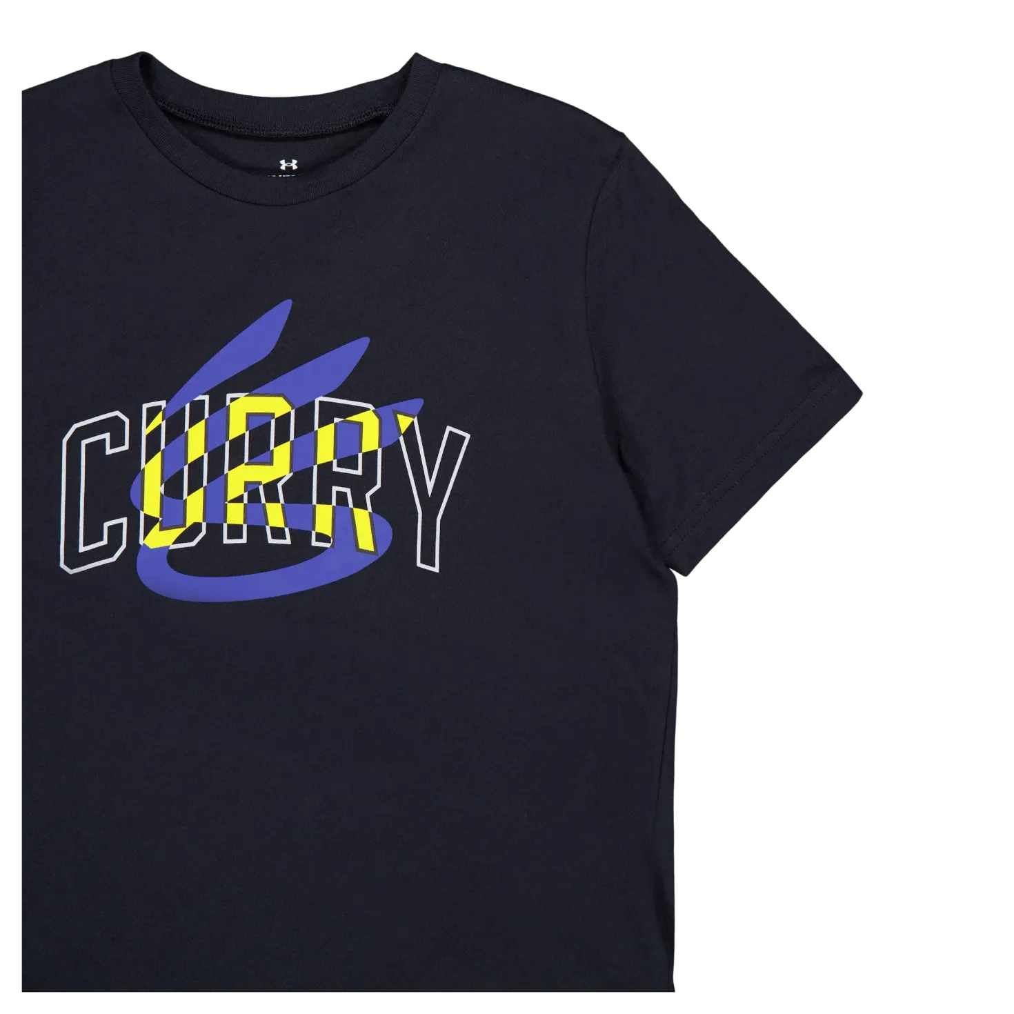 Curry Logo Tee Black