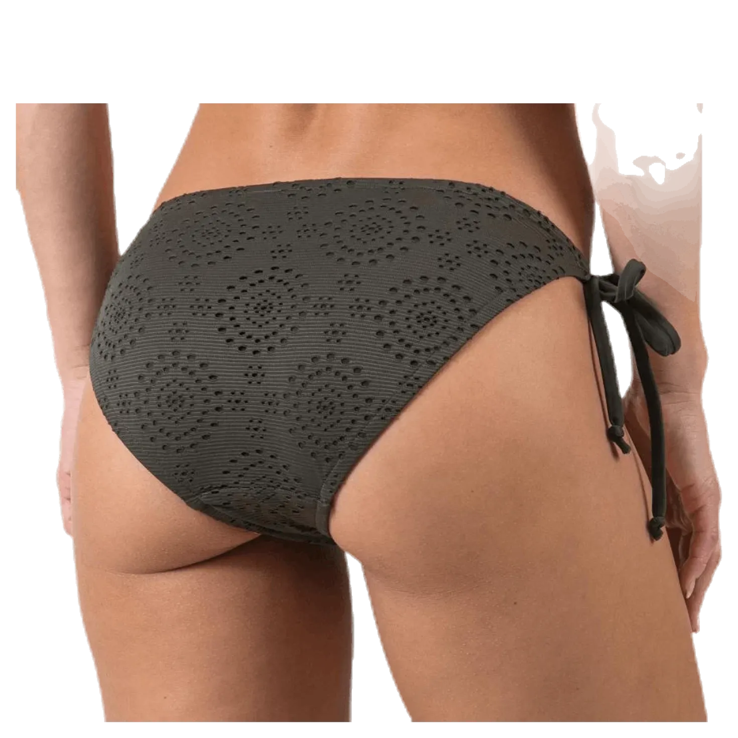 Daisy Chrochet Tanga Green