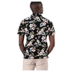 Dale Resort Shirt S/S One Pocket Black
