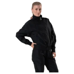 Dark Windbreaker Jacket Black