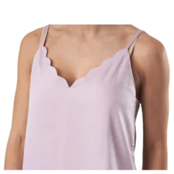 Debbie Singlet Wvn Pink