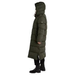 Deyna Reco Coat Dark Olive