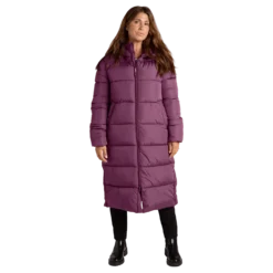 Deyna Reco Coat Red Plum