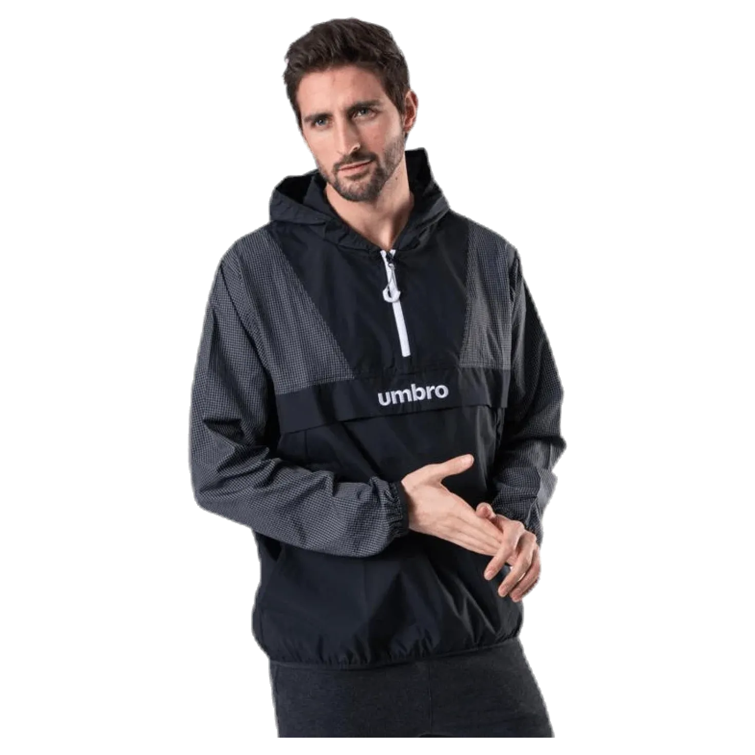 Diamond Reveal Cagoule Black