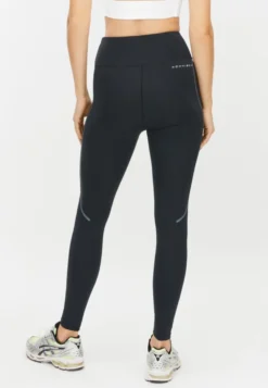 Distance Stripe Tights Black
