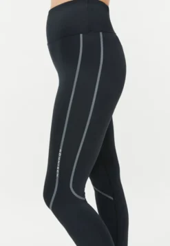 Distance Stripe Tights Black