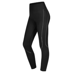 Distance Stripe Tights Black