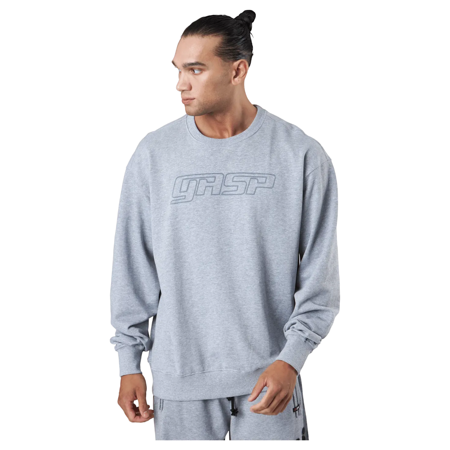Division Crewneck Grey Melange