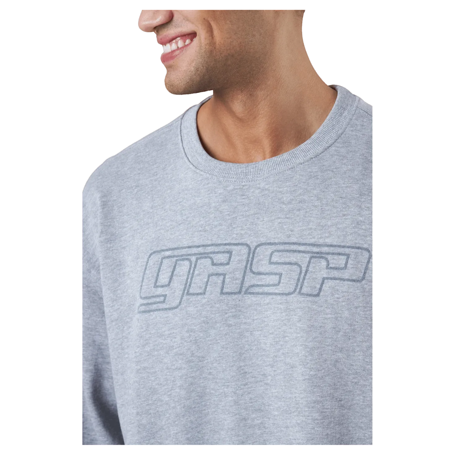 Division Crewneck Grey Melange