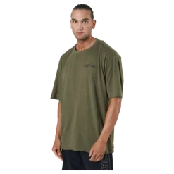Division Iron Tee Army Green Melange