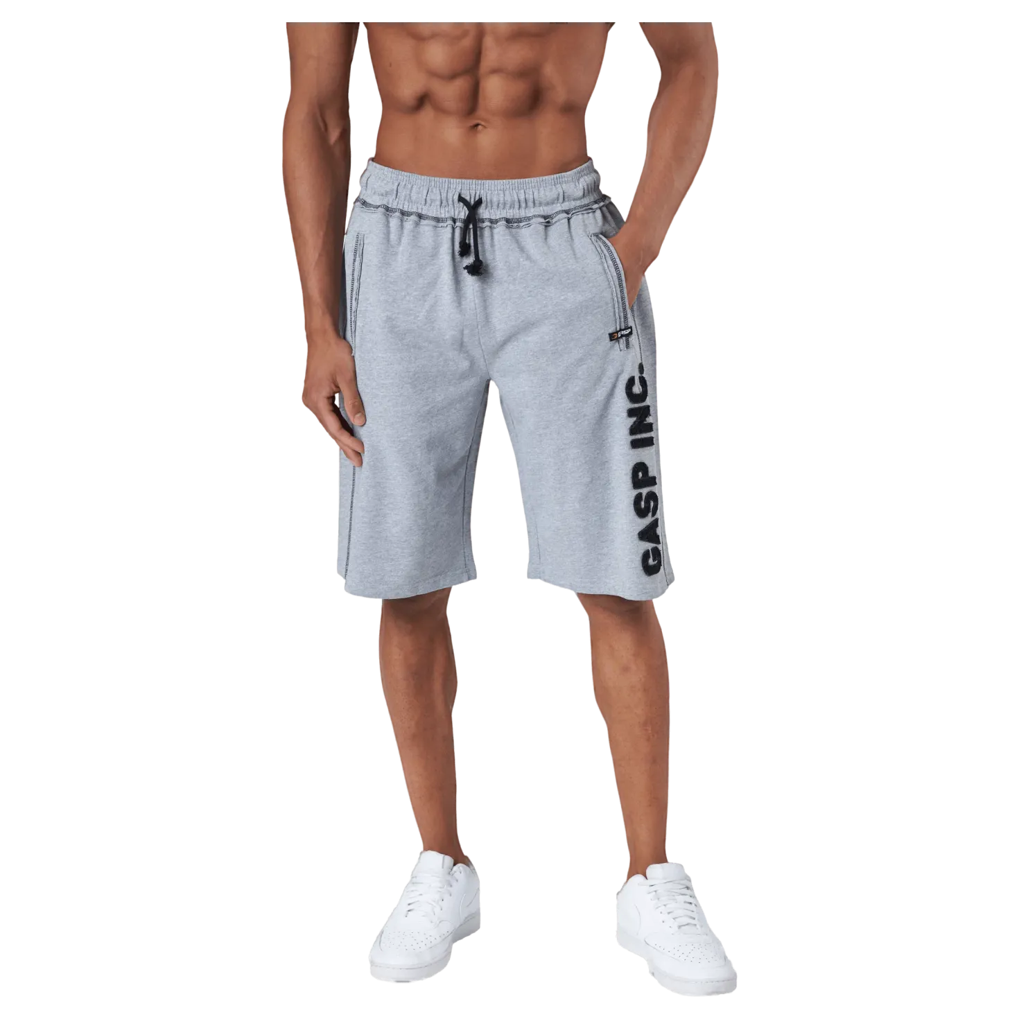 Division Sweatshorts Light Grey Melange