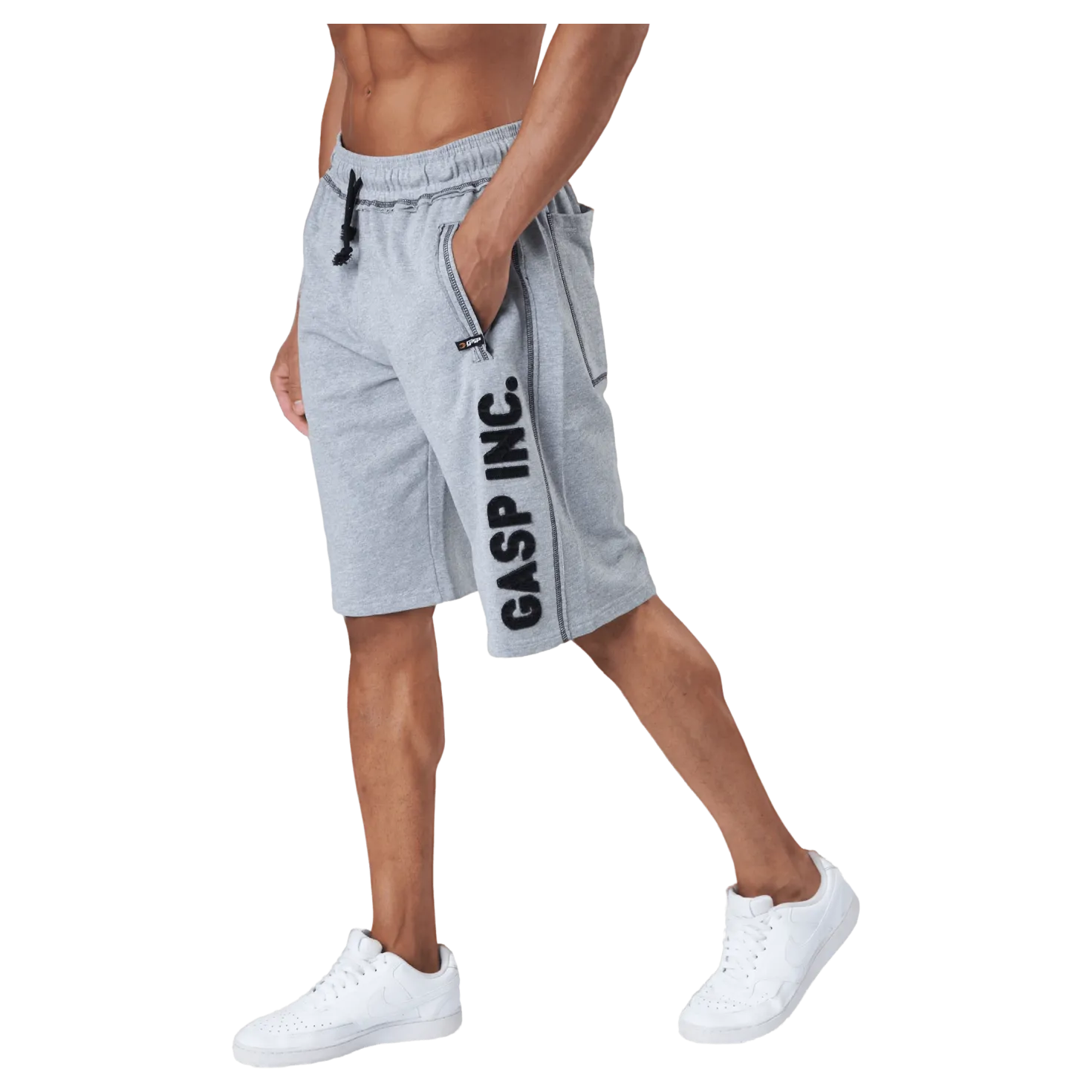 Division Sweatshorts Light Grey Melange