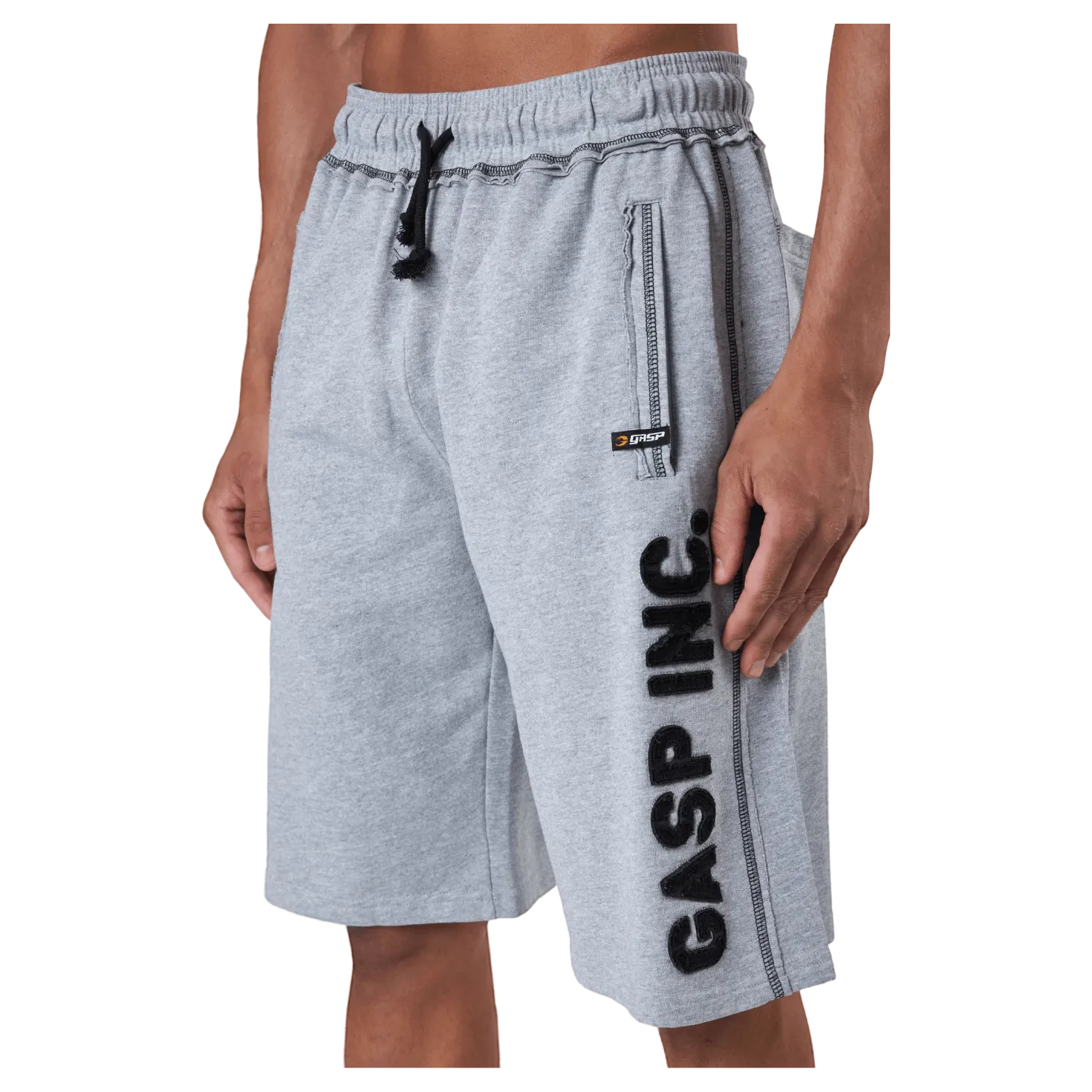 Division Sweatshorts Light Grey Melange
