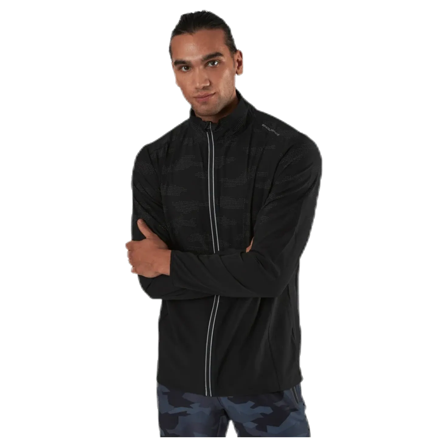 Doflan Reflective 4-Way Stretch Jacket Black