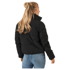 Dolly Short Puffer Jacket Otw Black