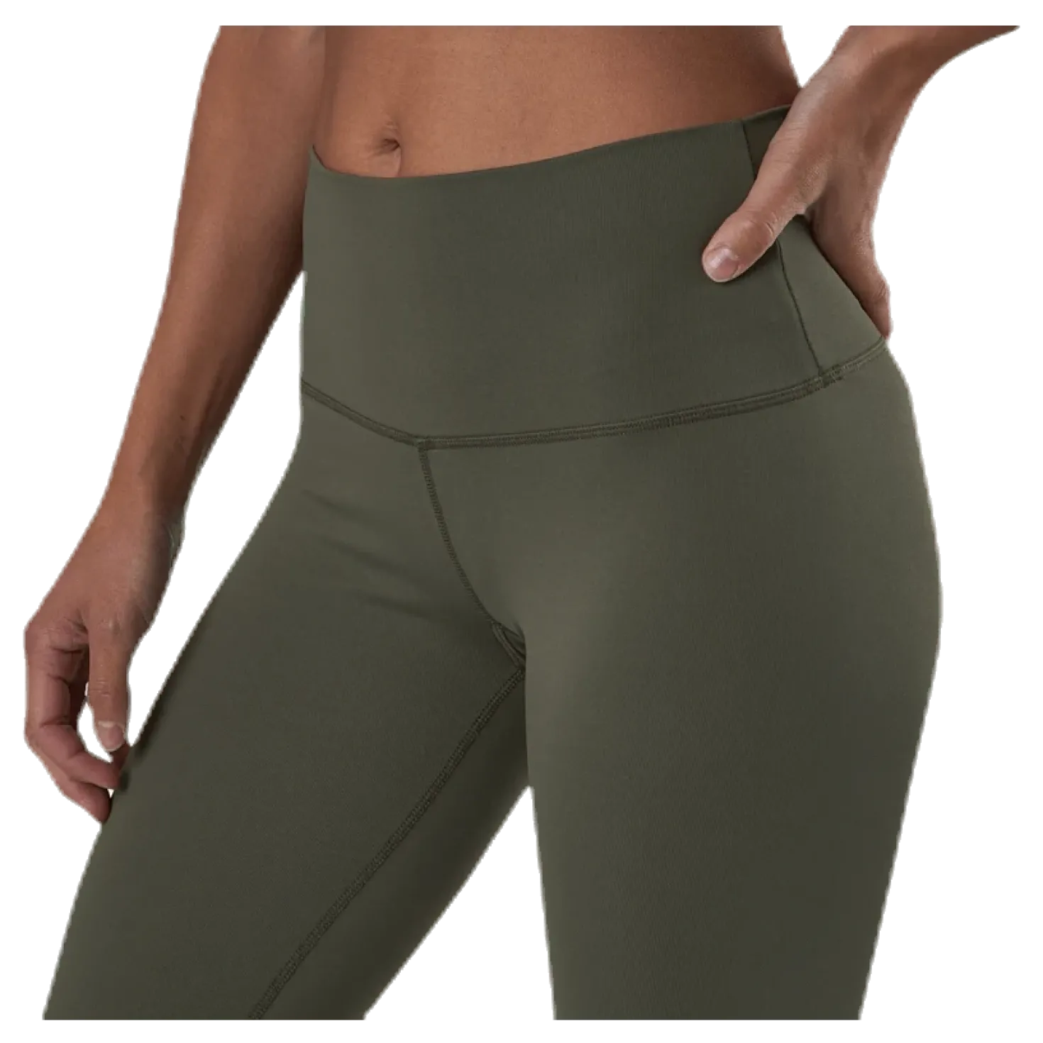 Don't Look 3/4 Tight Tights Green