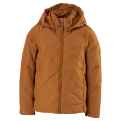 Down jacket Paahto Golden brown