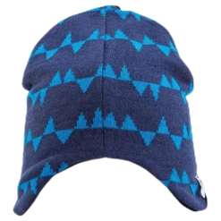 Eaglet Knitted Flap Cap Blue