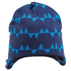 Eaglet Knitted Flap Cap Blue