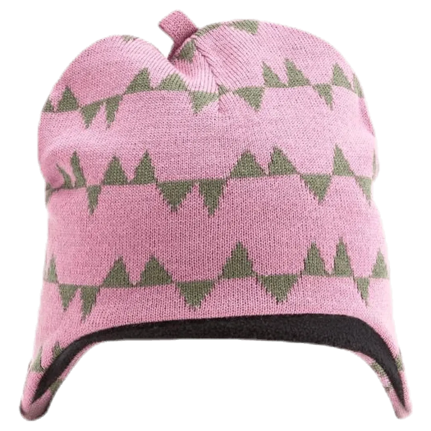 Eaglet Knitted Flap Cap Pink