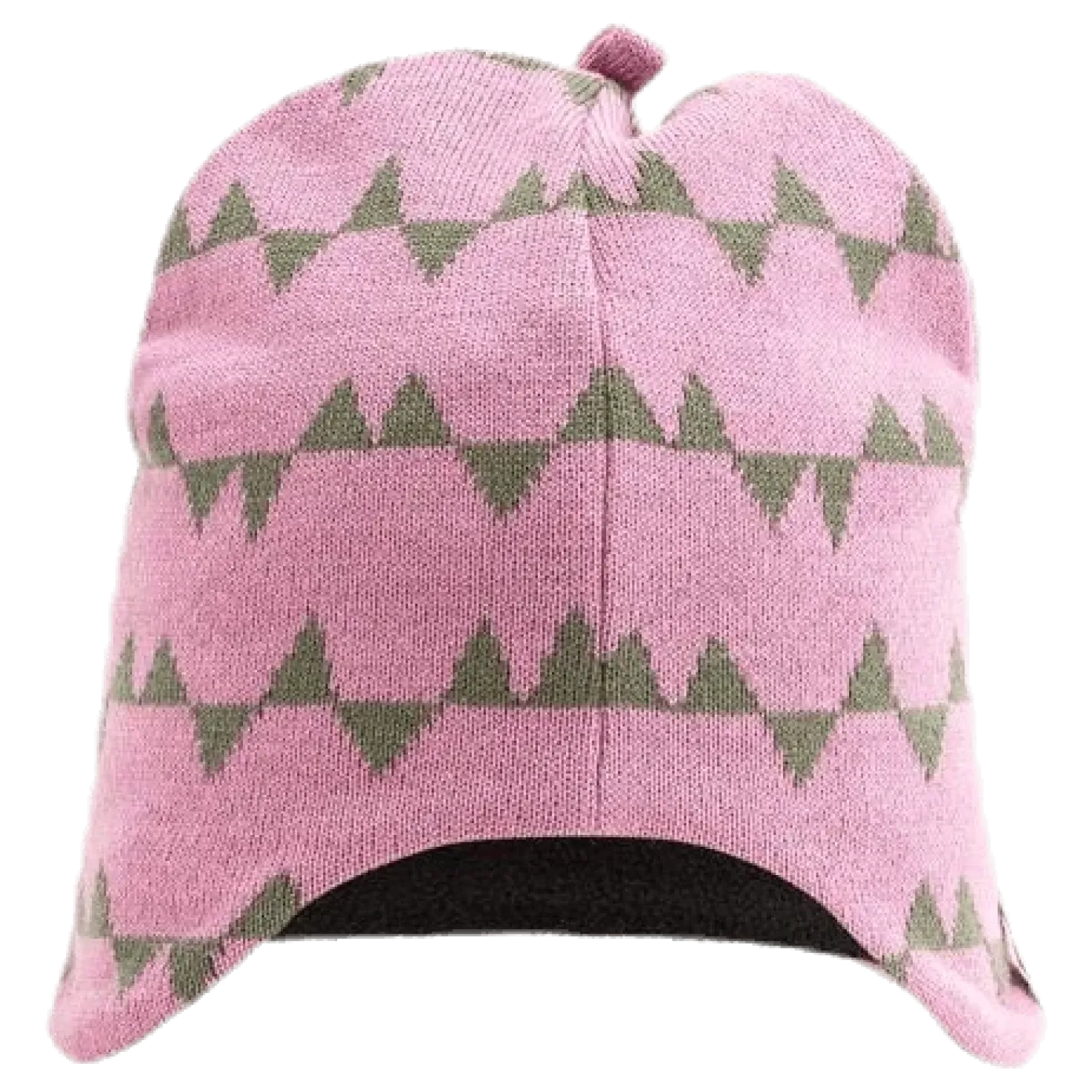 Eaglet Knitted Flap Cap Pink