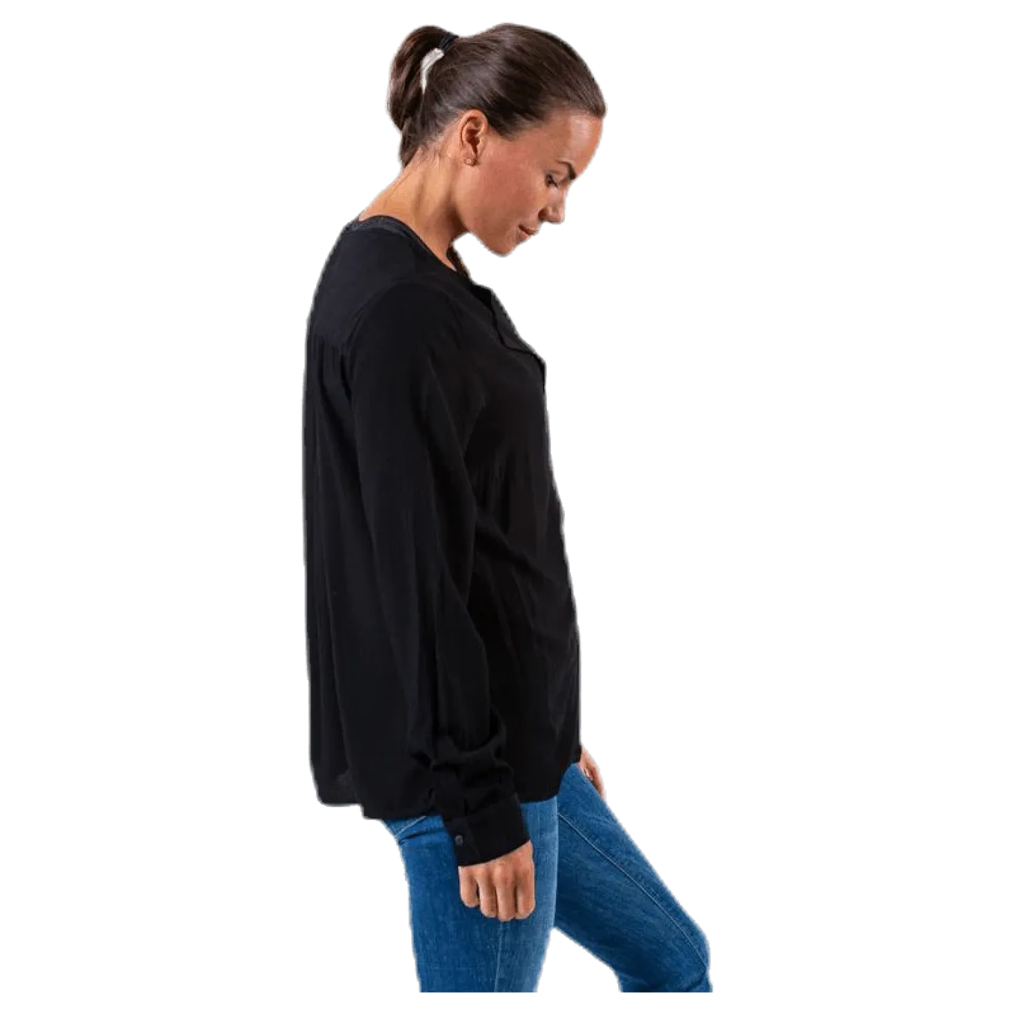 Ea Ls Shirt Black