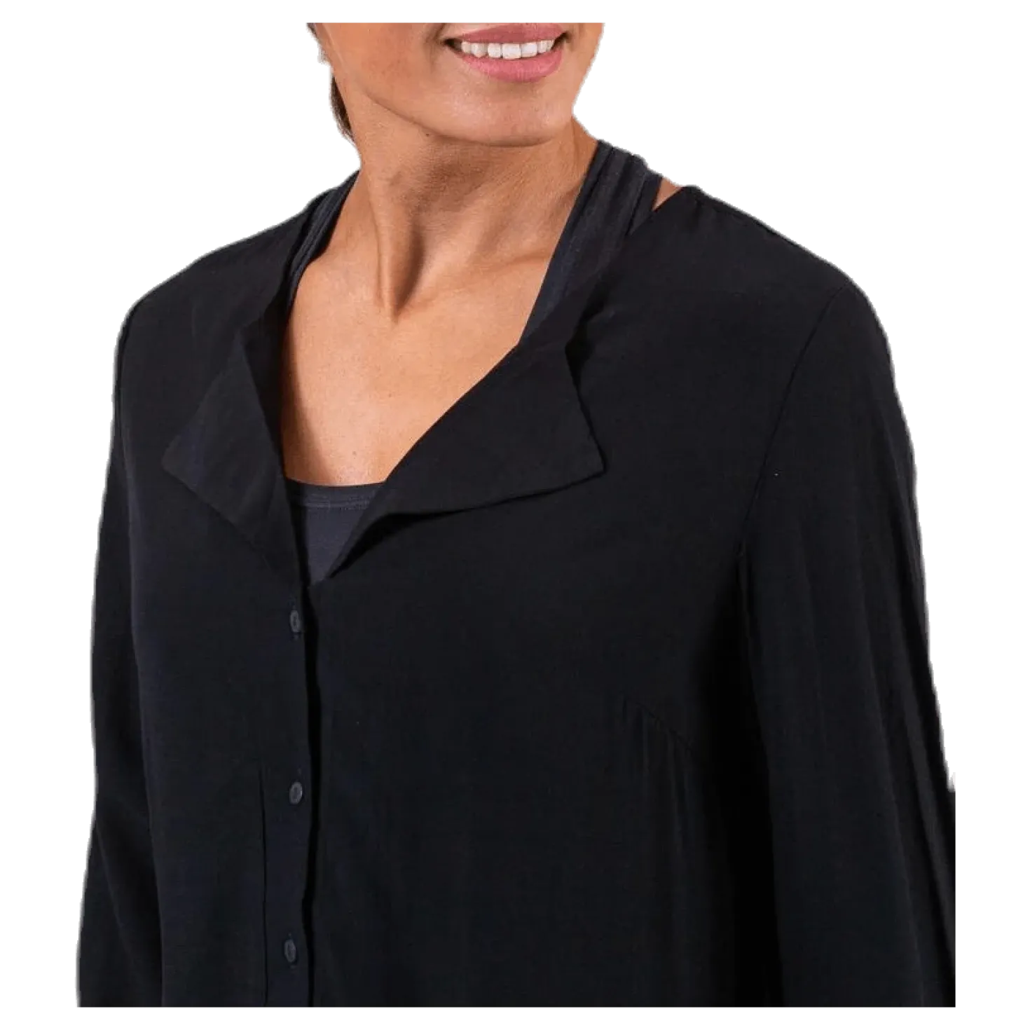 Ea Ls Shirt Black