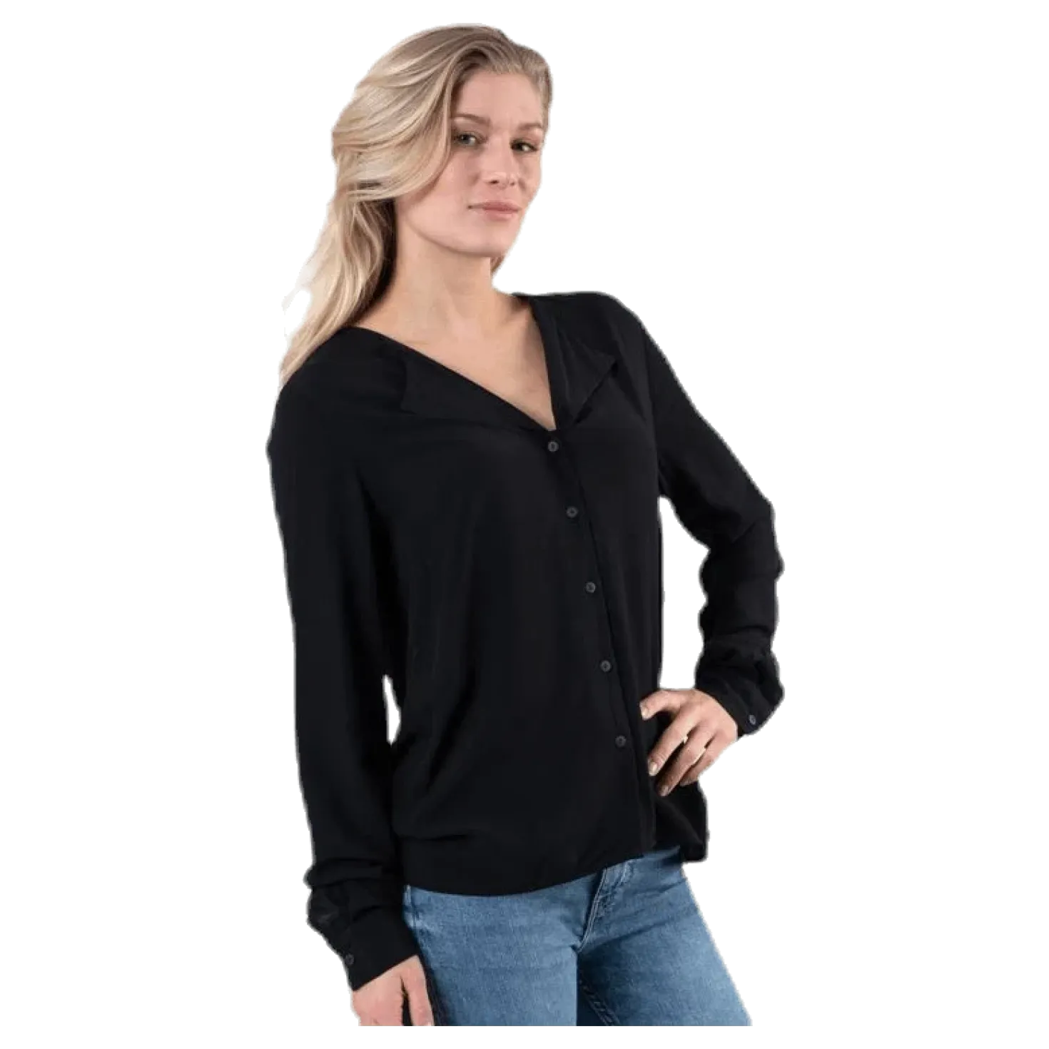 Ea Ls Shirt Black