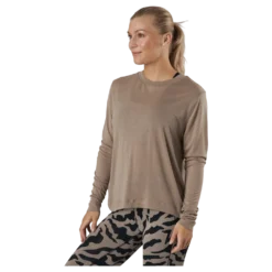 Ease Crew Neck Taupe Grey