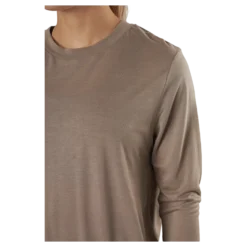 Ease Crew Neck Taupe Grey