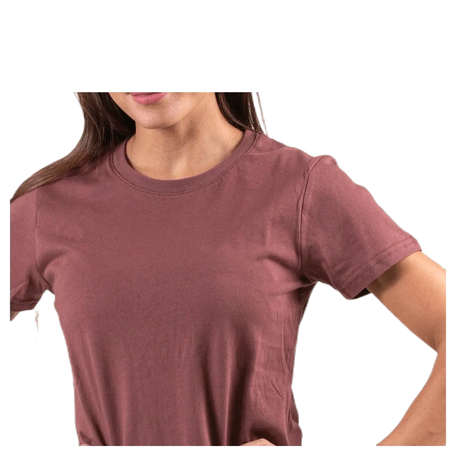 Ebba T-shirt Purple/Brown