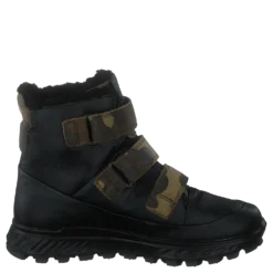 Ecco Exostrike Kids Black/tarmac Camo