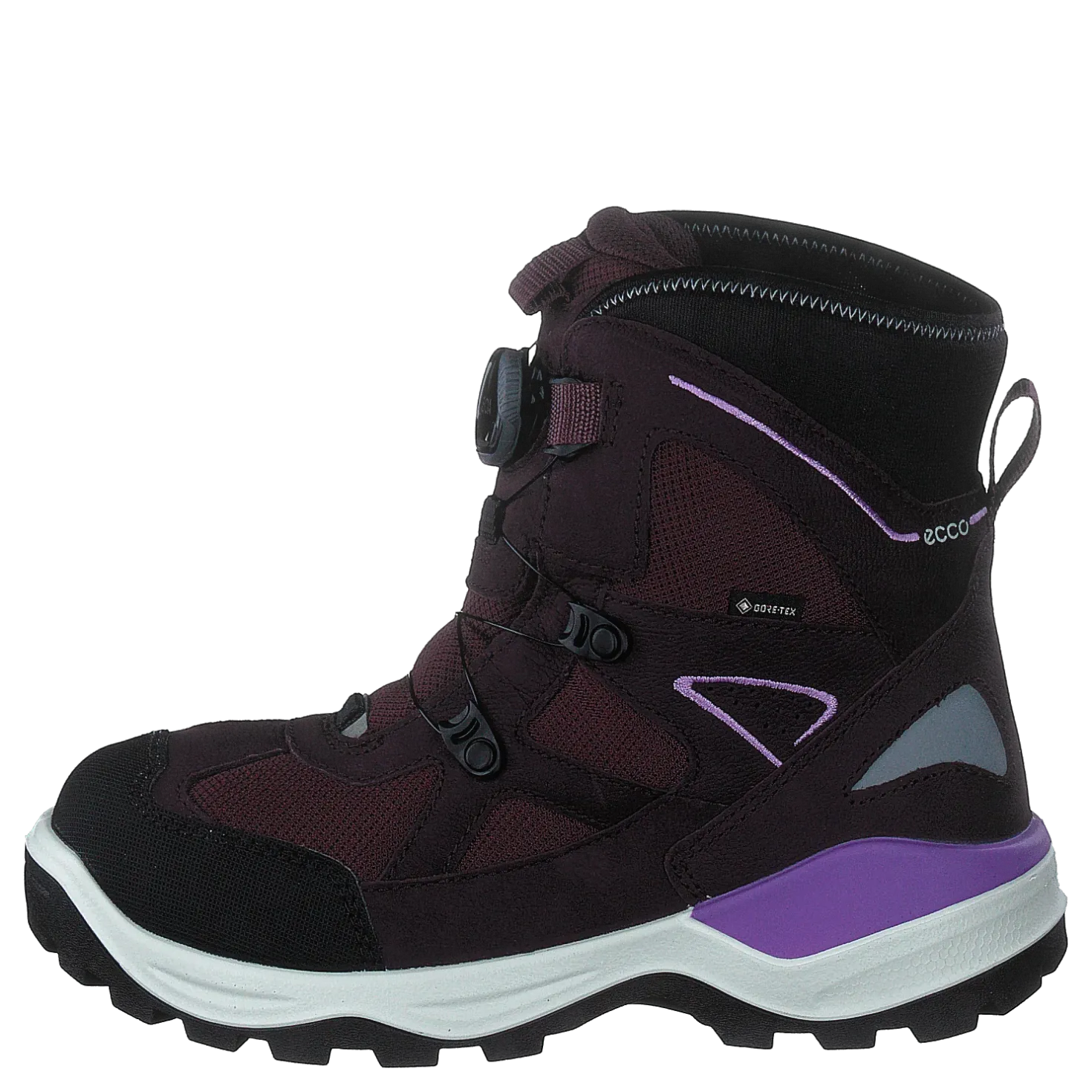 Ecco Snow Mountain Black/fig/fig