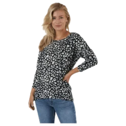 Elcos 4/5 Aop Top Jrs Black