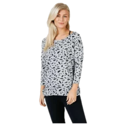 Elcos 4/5 Aop Top Jrs Grey