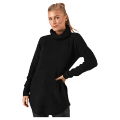 Ellen Ls Long Knit Black