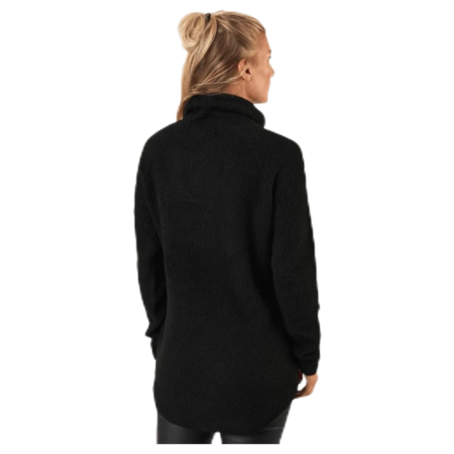 Ellen Ls Long Knit Black