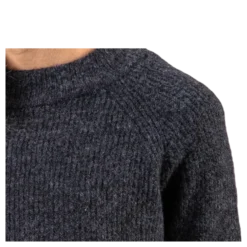 Ellen Ls O-Neck Knit Grey