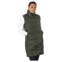 Elmira Reco Waistcoat Dark Olive