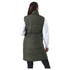 Elmira Reco Waistcoat Dark Olive