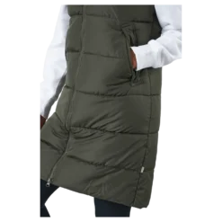 Elmira Reco Waistcoat Dark Olive