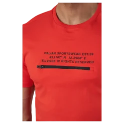 El Piedmont Tee Red