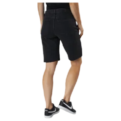 Emily Hw Long Shorts Raw Bb Mas0033 Black