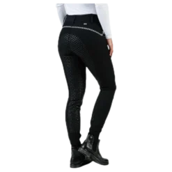 Emily Riding Pants w. Silicon Black