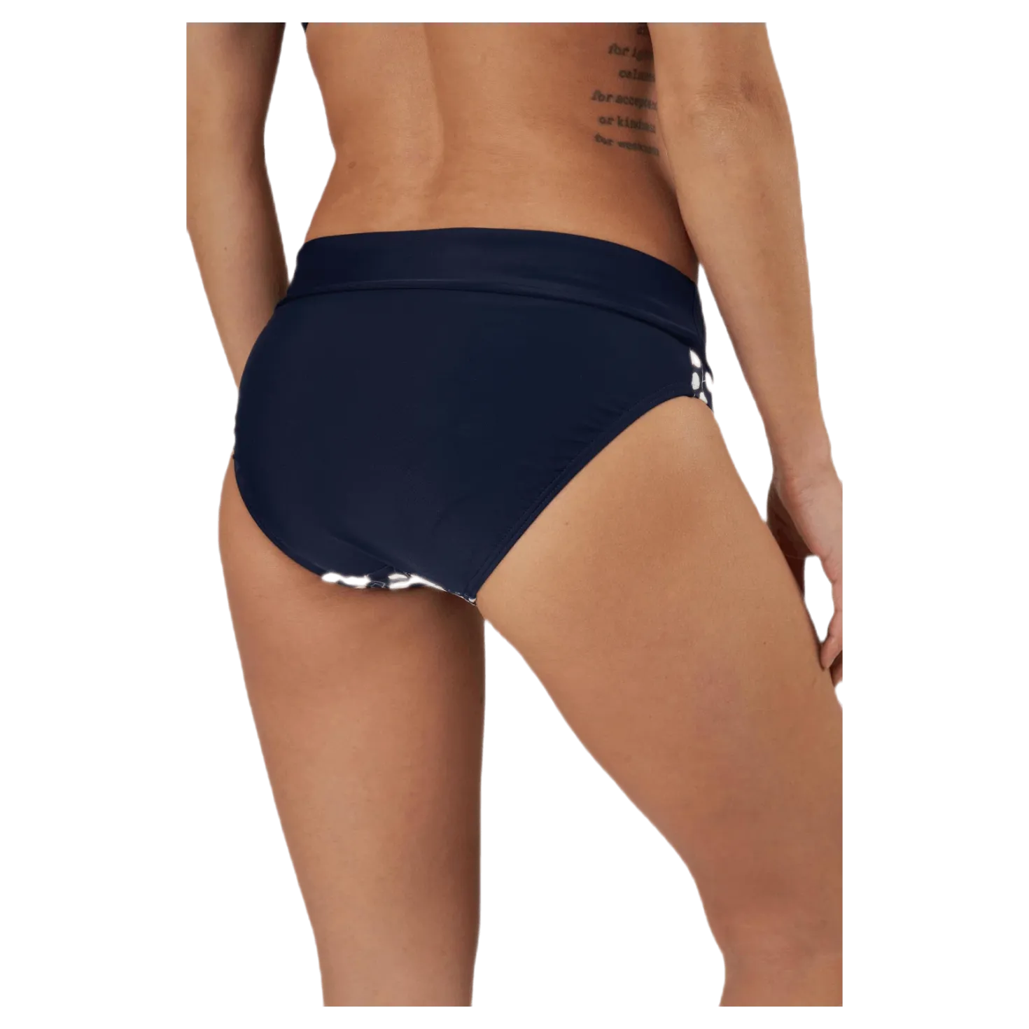 English Garden Folded Brief Blue/White
